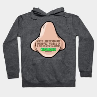 Creature Geek Effectiveness of a Solid Nose Makeup Hoodie